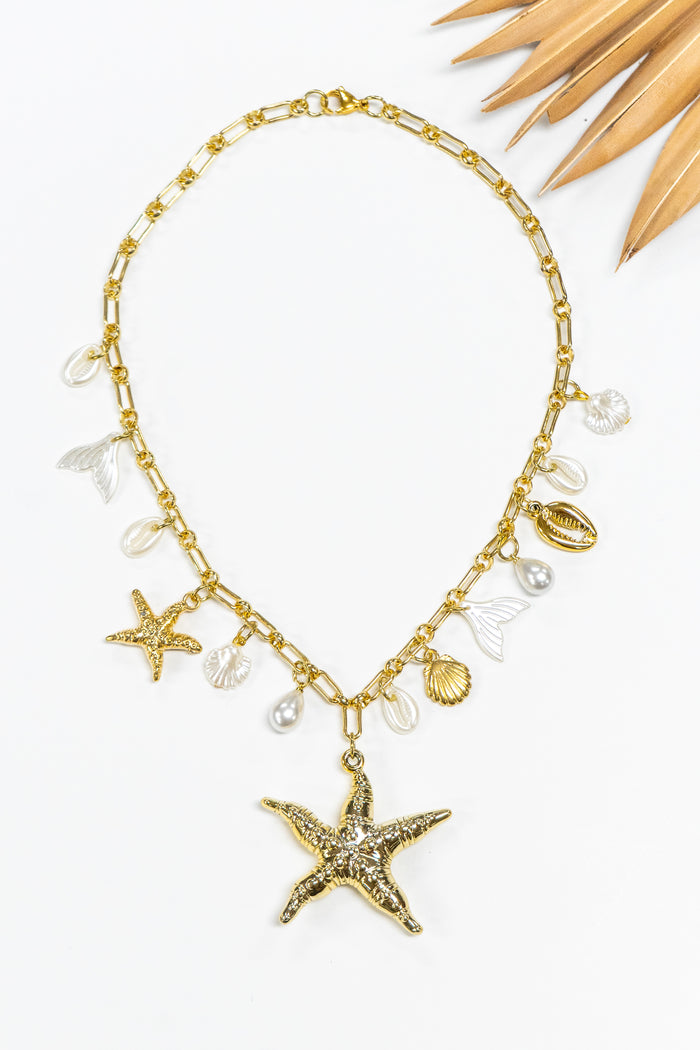 Starfish Splash Necklace | Shop Bali Queen
