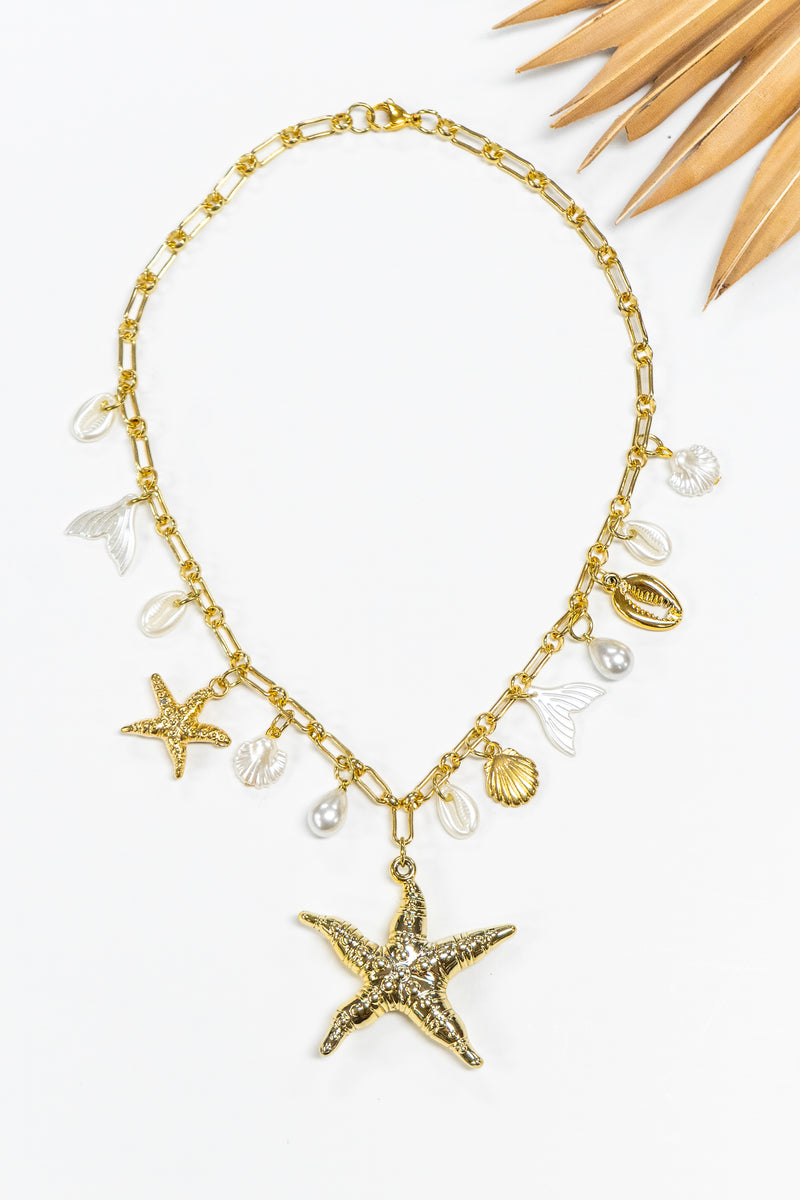 Starfish Splash Necklace | Shop Bali Queen
