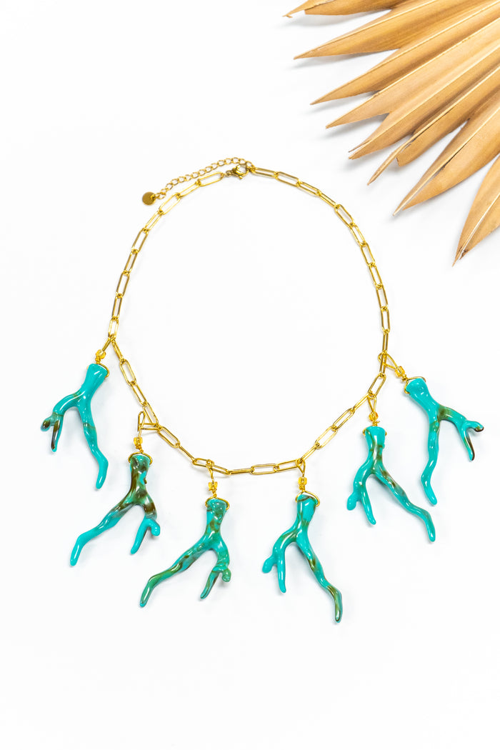 Caribbean Coral Necklace | Shop Bali Queen