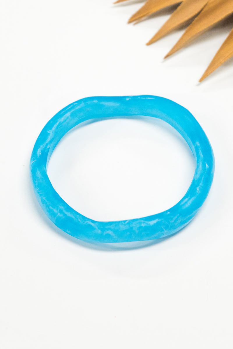 Beach Rocks Wavy Bangle | Shop Bali Queen