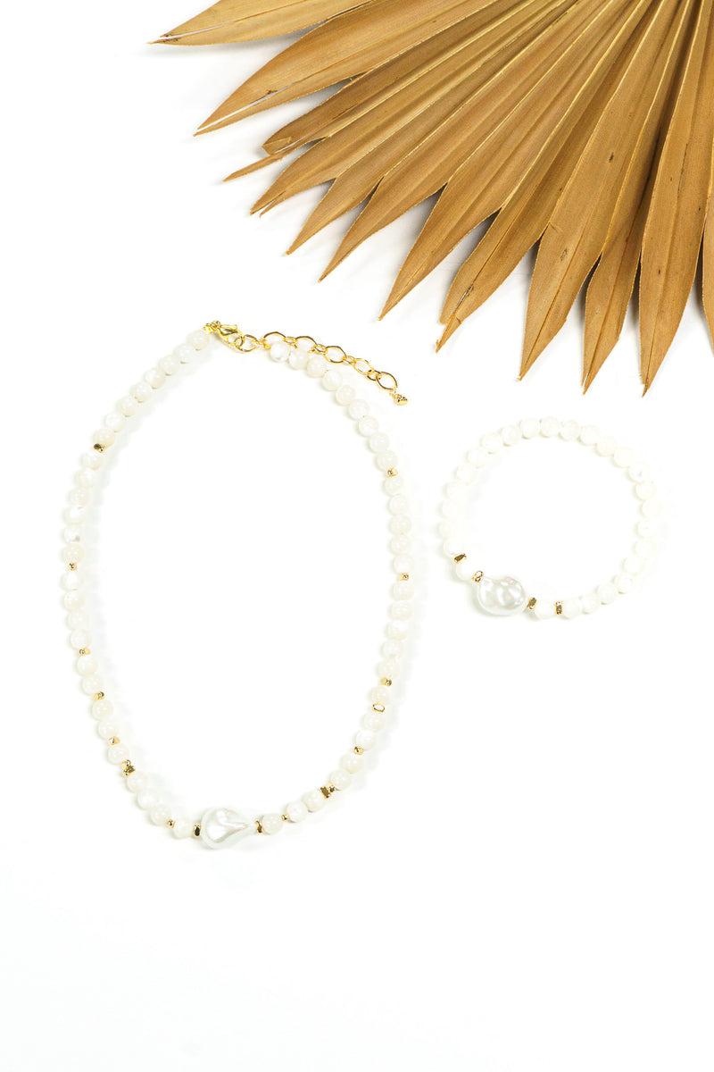 Pearl Tides Stretch Bracelet | Shop Bali Queen