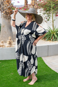 Freya Open Shoulder Caftan | Shop Bali Queen