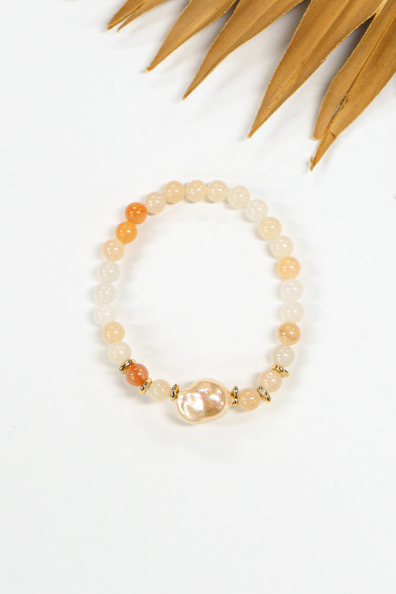 Pearl Tides Stretch Bracelet | Shop Bali Queen
