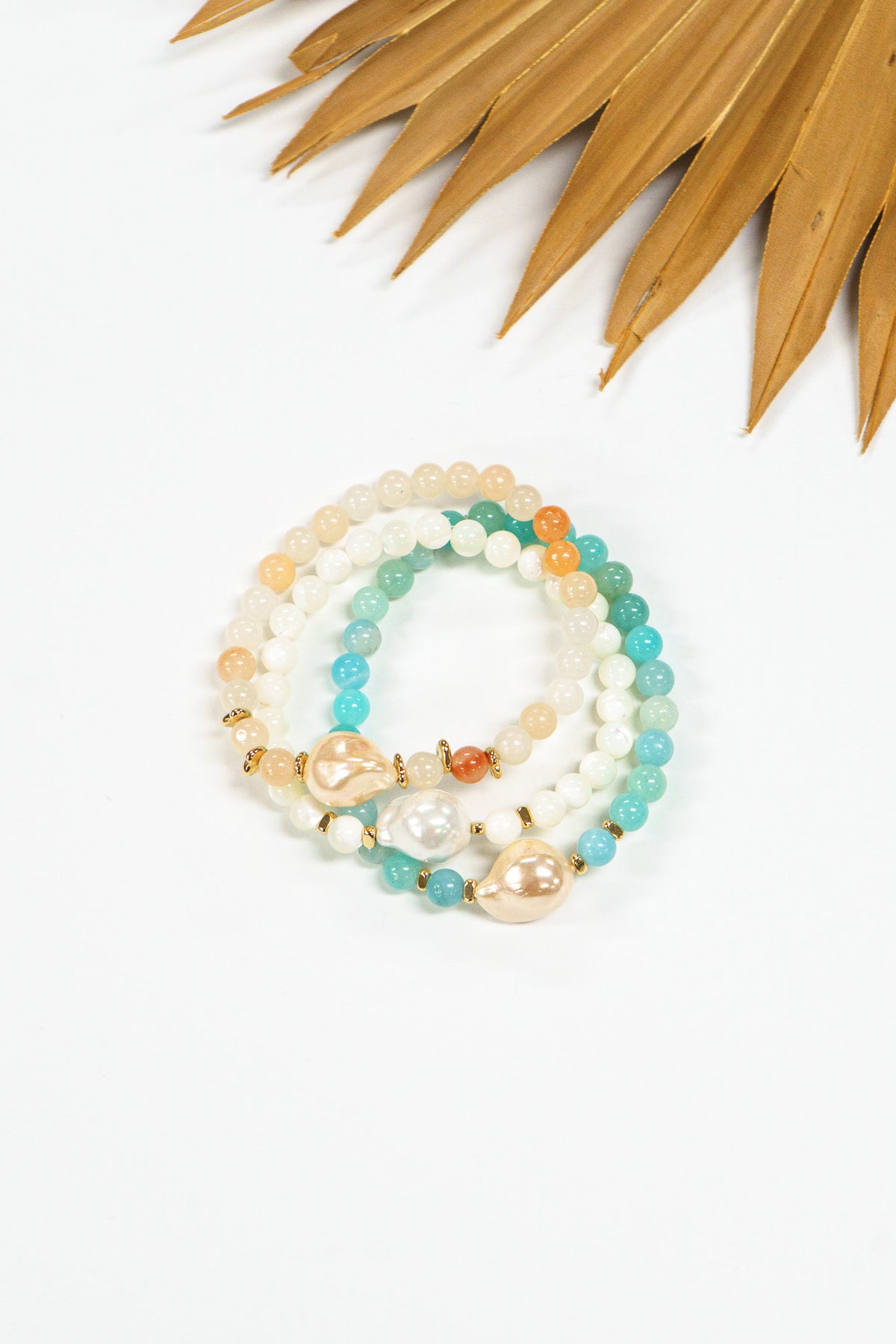 Pearl Tides Stretch Bracelet | Shop Bali Queen