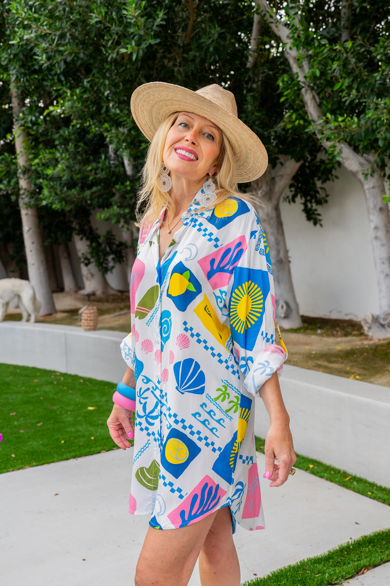 Beach Blvd Shirt Dress | Shop Bali Queen