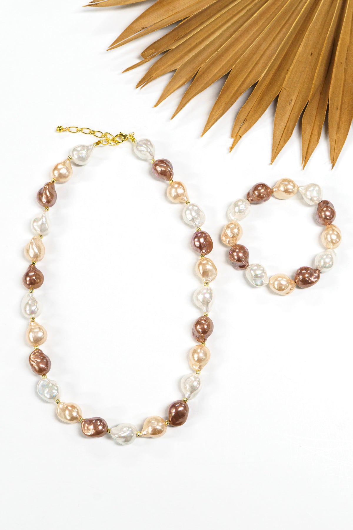 Tidefall Shell Pearl Bracelet | Shop Bali Queen