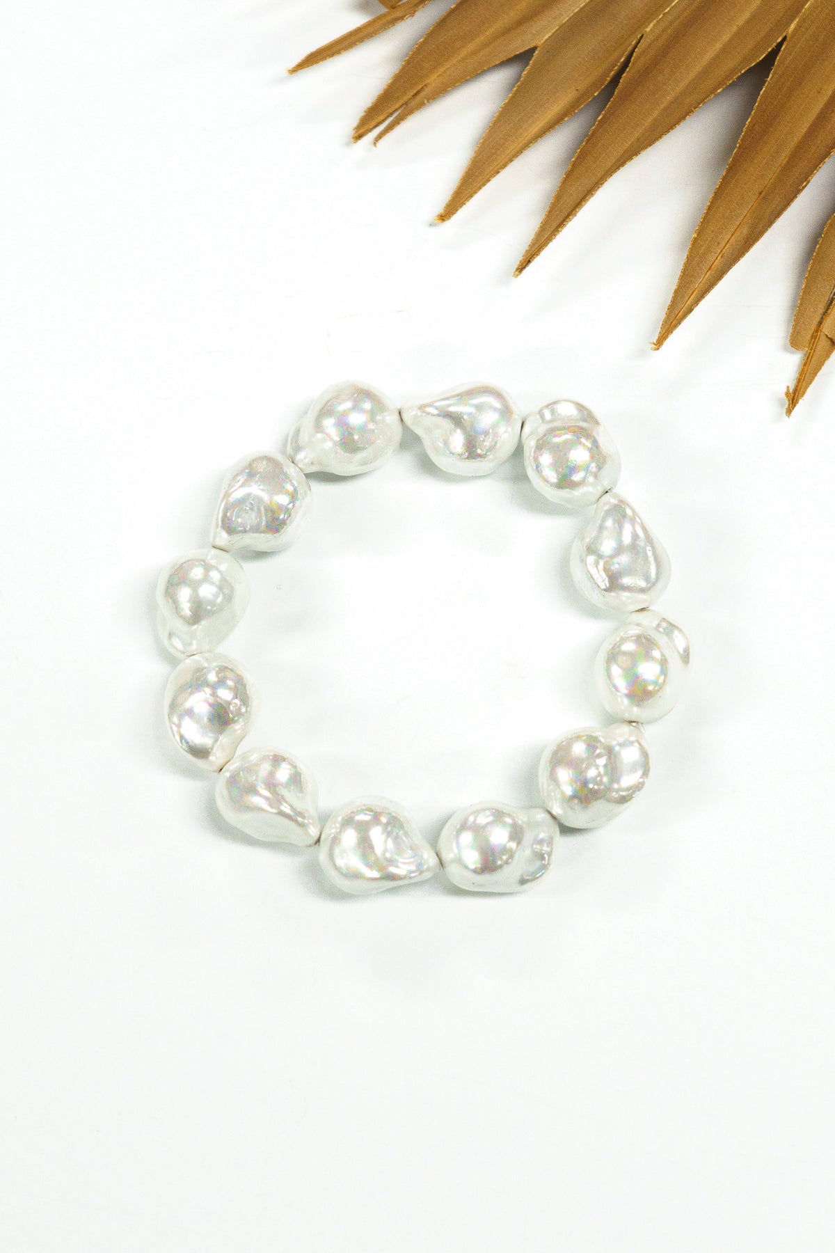 Tidefall Shell Pearl Bracelet | Shop Bali Queen