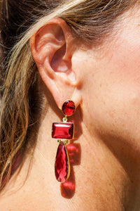 Dasha Hydro Stone Cascade Earring | Shop Bali Queen