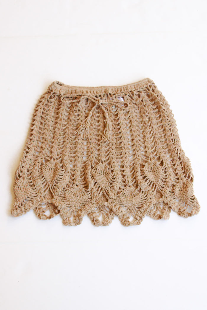 Surfy Crochet Skirt