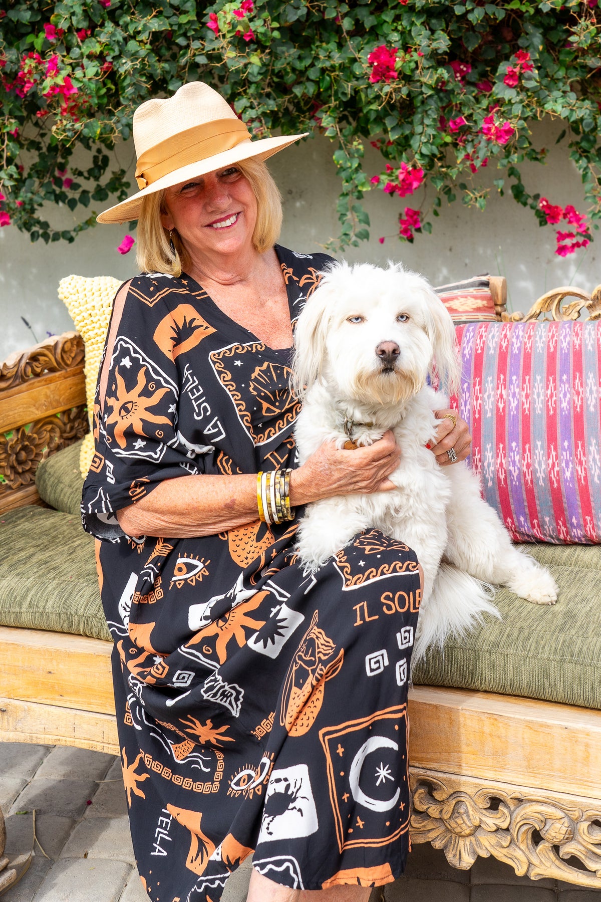 Stella Open Shoulder Caftan | Shop Bali Queen