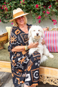 Stella Open Shoulder Caftan | Shop Bali Queen