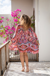 Mama Mia V Neck Caftan