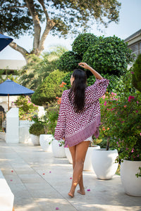 Tribal Tides Tie Kimono | Shop Bali Queen
