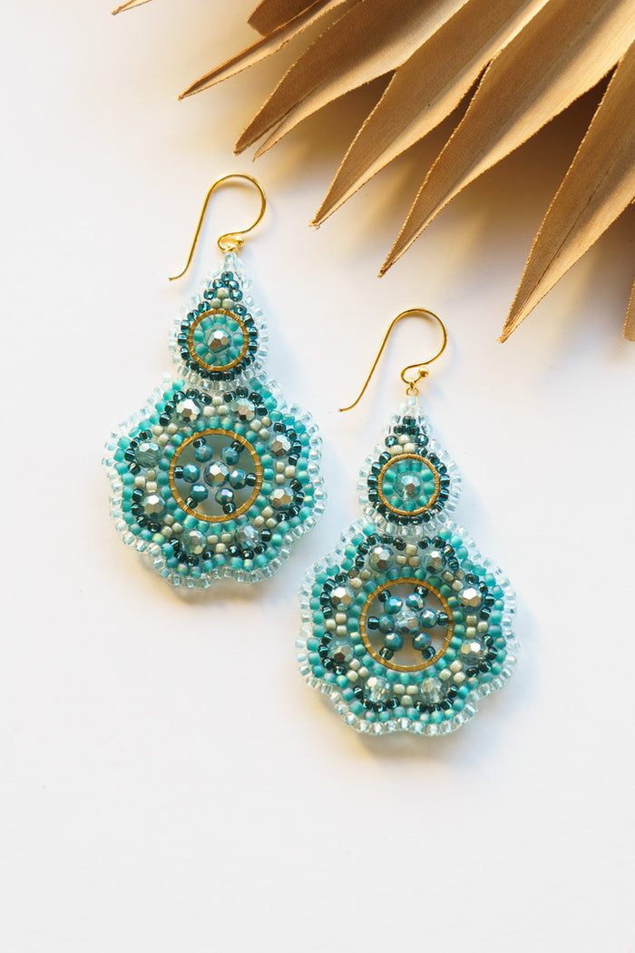 Bali Bloom Statement Earrings | Shop Bali Queen