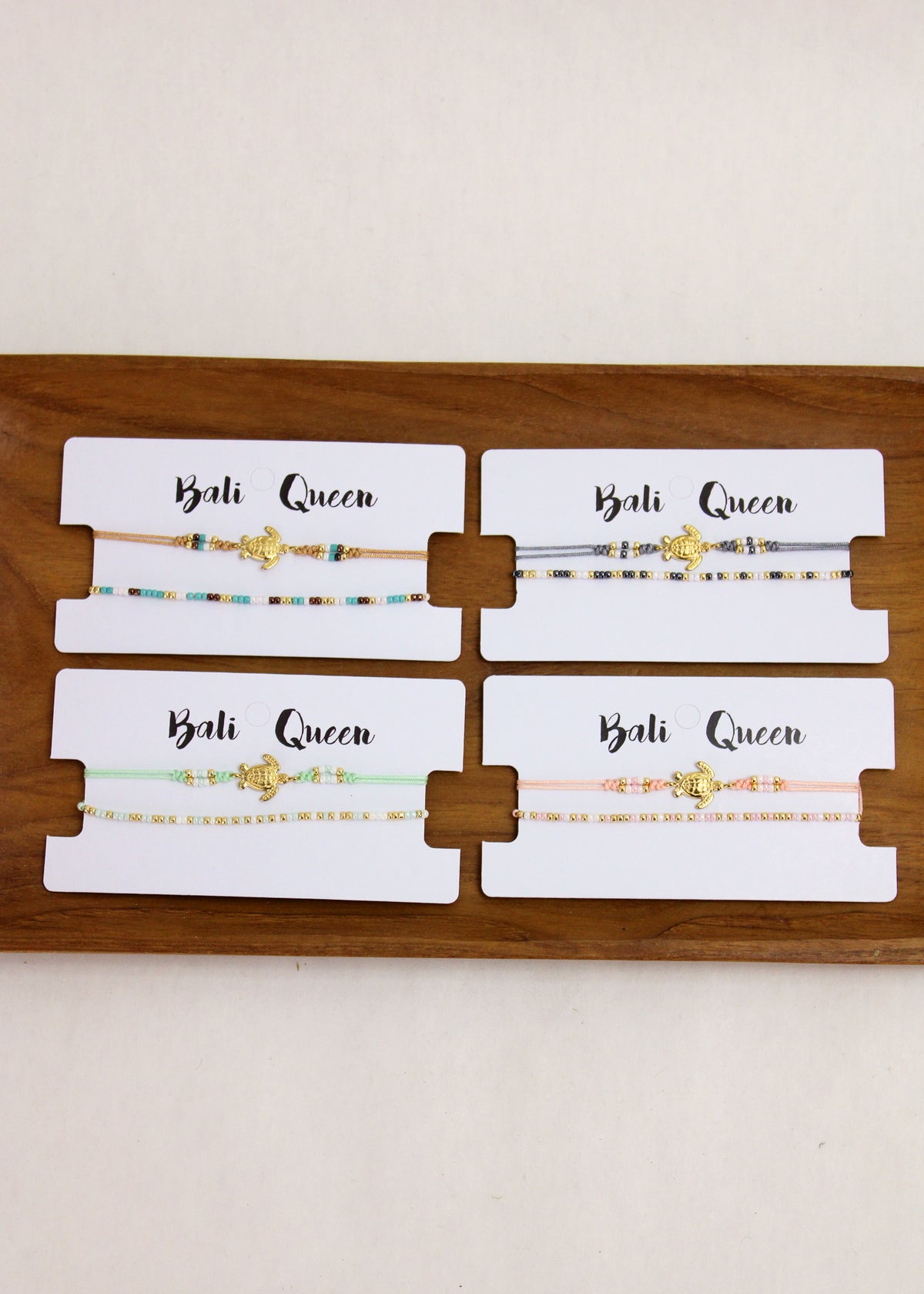Turtle Crystal 2 Pack Bracelets | Shop Bali Queen