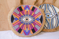 Evil Eye Jute Bag