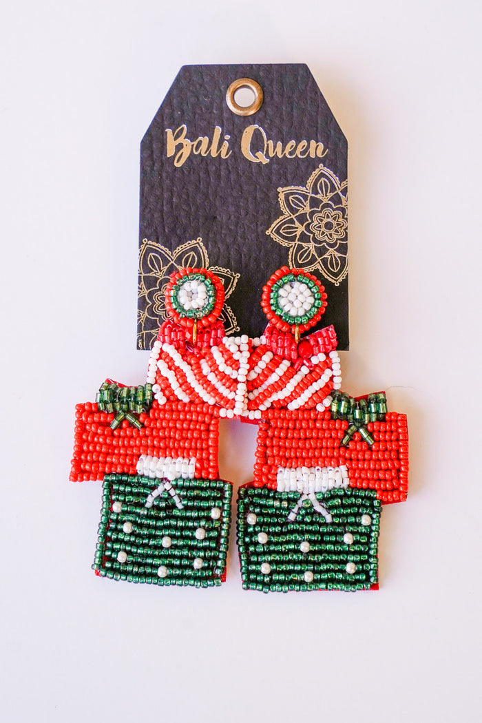 Holiday-licious Presents Earring
