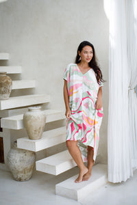 Kiki High Low Caftan | Shop Bali Queen