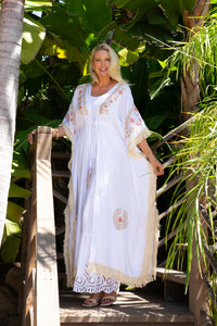 Cassandra Long Kimono | Shop Bali Queen