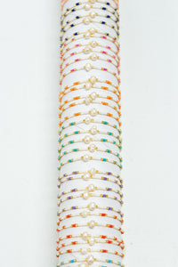 Rainbow Pearl Bracelet Tube