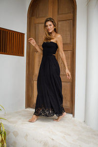 Eyelet Tube Maxi | Shop Bali Queen