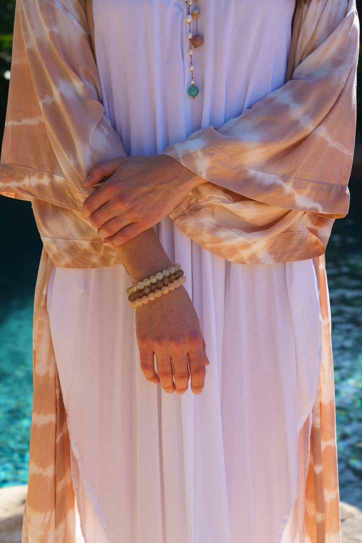 Sea Breeze Stone Stretch Bracelet | Shop Bali Queen