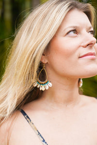 Cowrie Starburst Earring | Shop Bali Queen