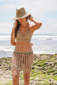 Surfy Crochet Skirt