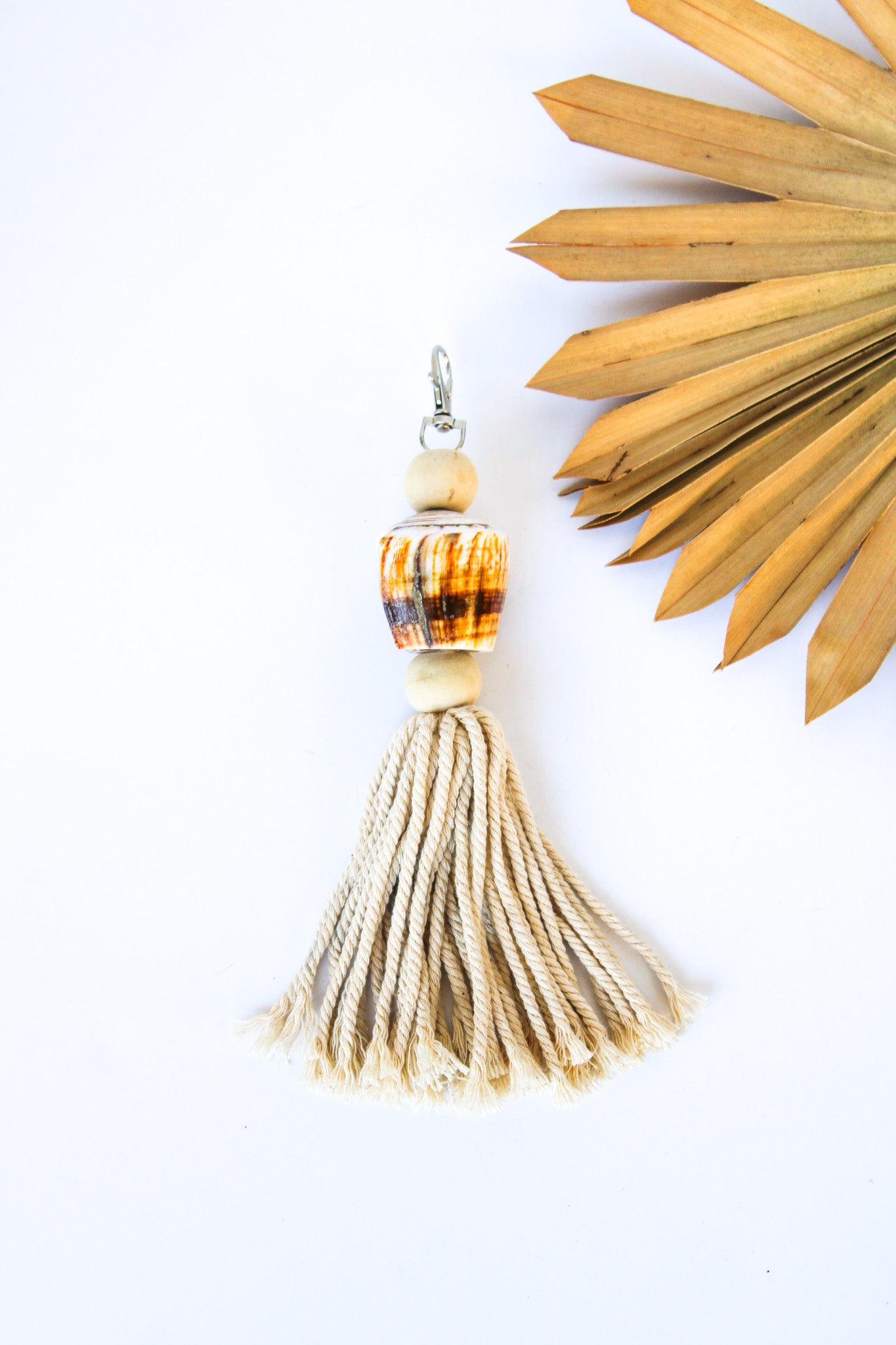 Sea Bluff Shell Keychain Bali Queen