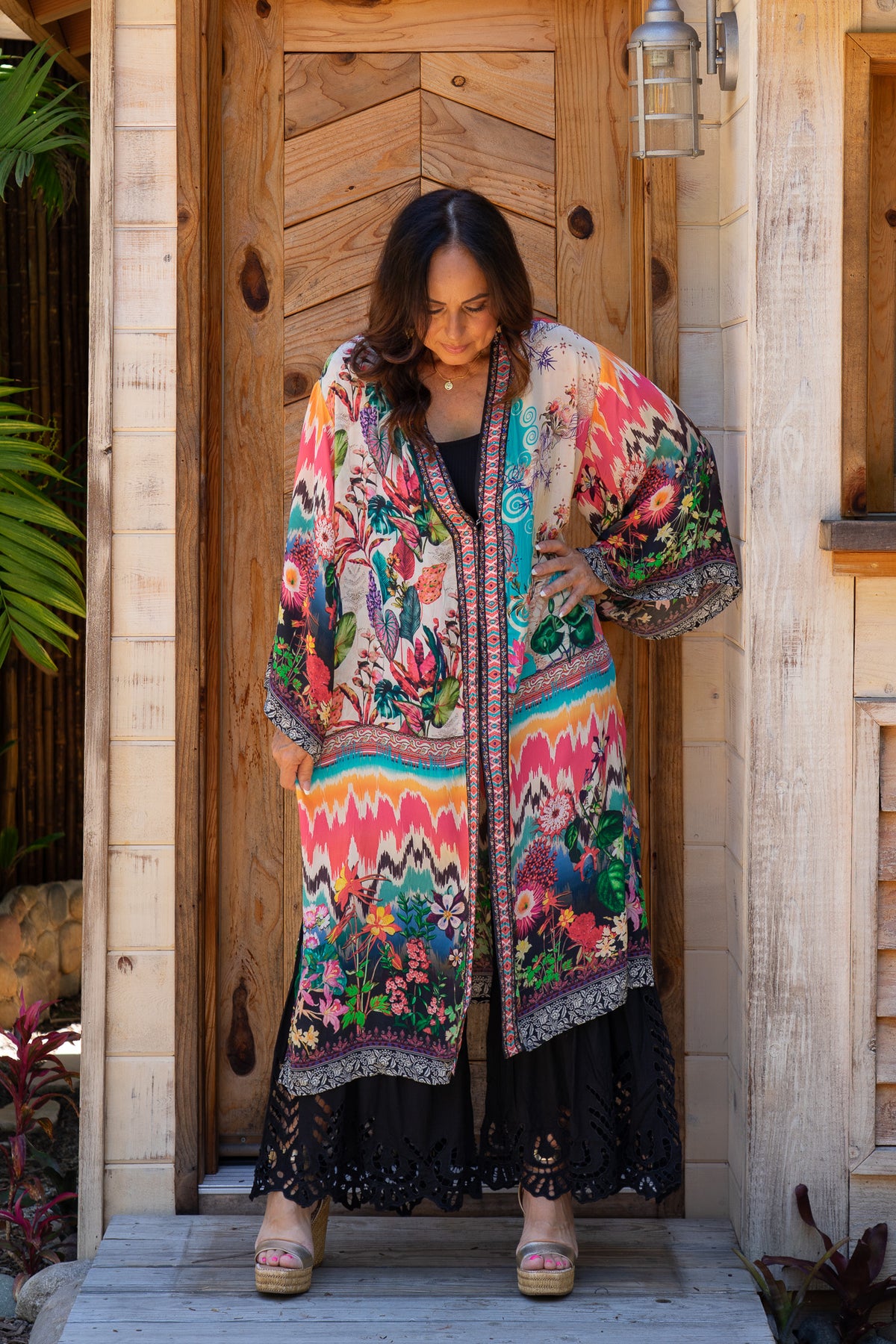 Bombay Jeweled Kimono | Shop Bali Queen