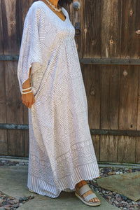 Mojave Cinched Long Caftan | Shop Bali Queen