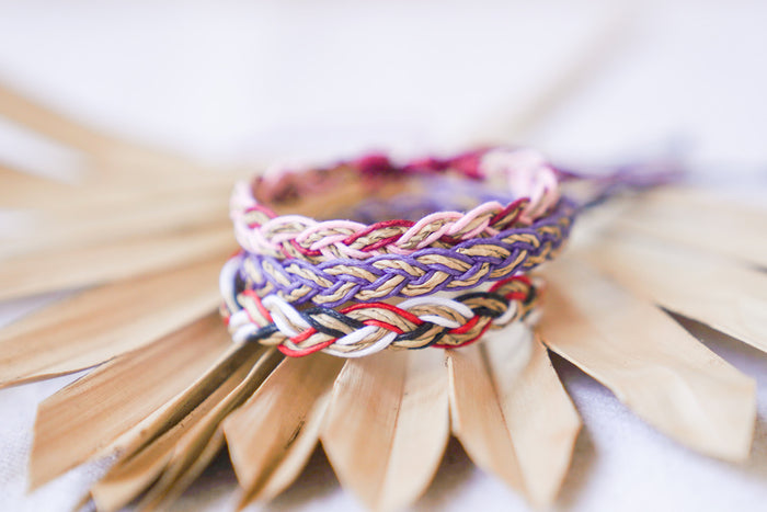 Tri-Color Woven 40Pc Bracelet Tube | Shop Bali Queen
