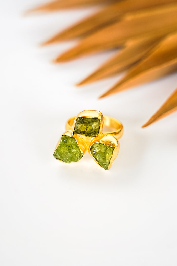 Dasha Rugged Trio Ring | Shop Bali Queen