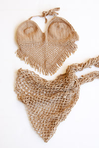 Crochet Shell Bikini Wrap