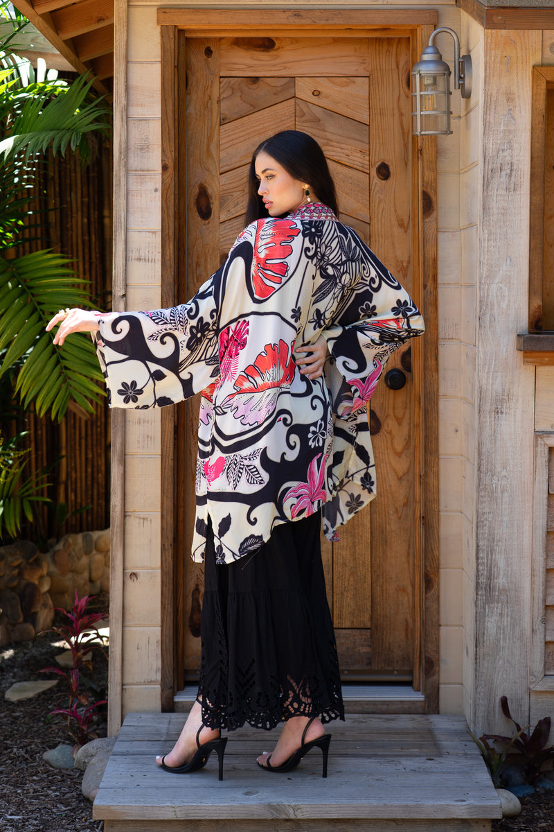 Bombay Short Jeweled Kimono | Shop Bali Queen