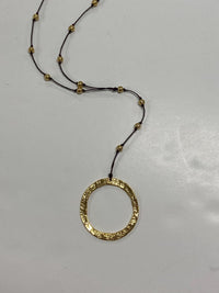 Golden Ring Alloy Necklace | Shop Bali Queen