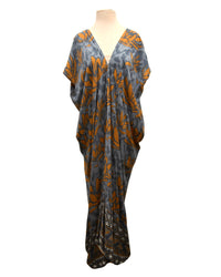Midnight Lotus Long Caftan | Shop Bali Queen