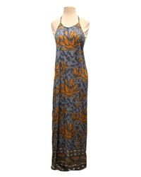 Midnight Lotus Bombshell Maxi | Shop Bali Queen