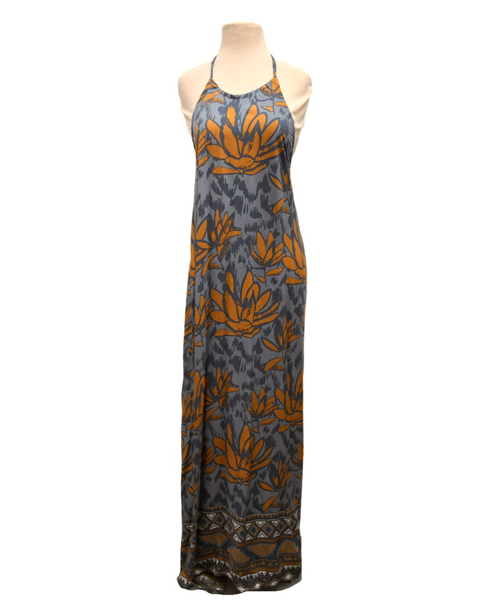 Midnight Lotus Bombshell Maxi | Shop Bali Queen