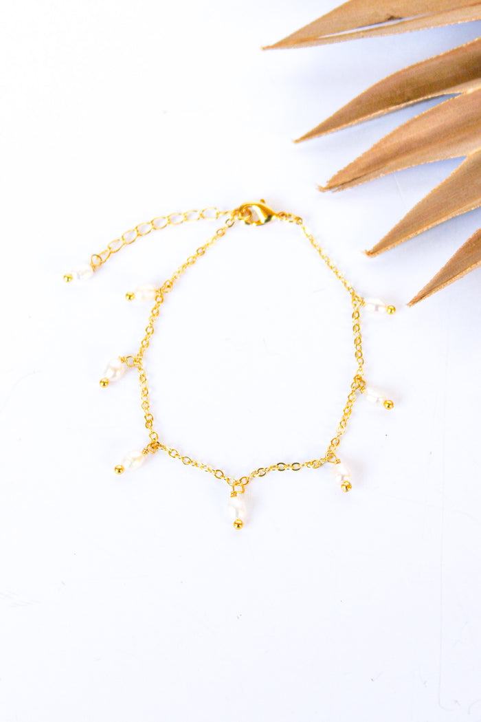 La Perla Dainty Pearl Bracelet | Shop Bali Queen