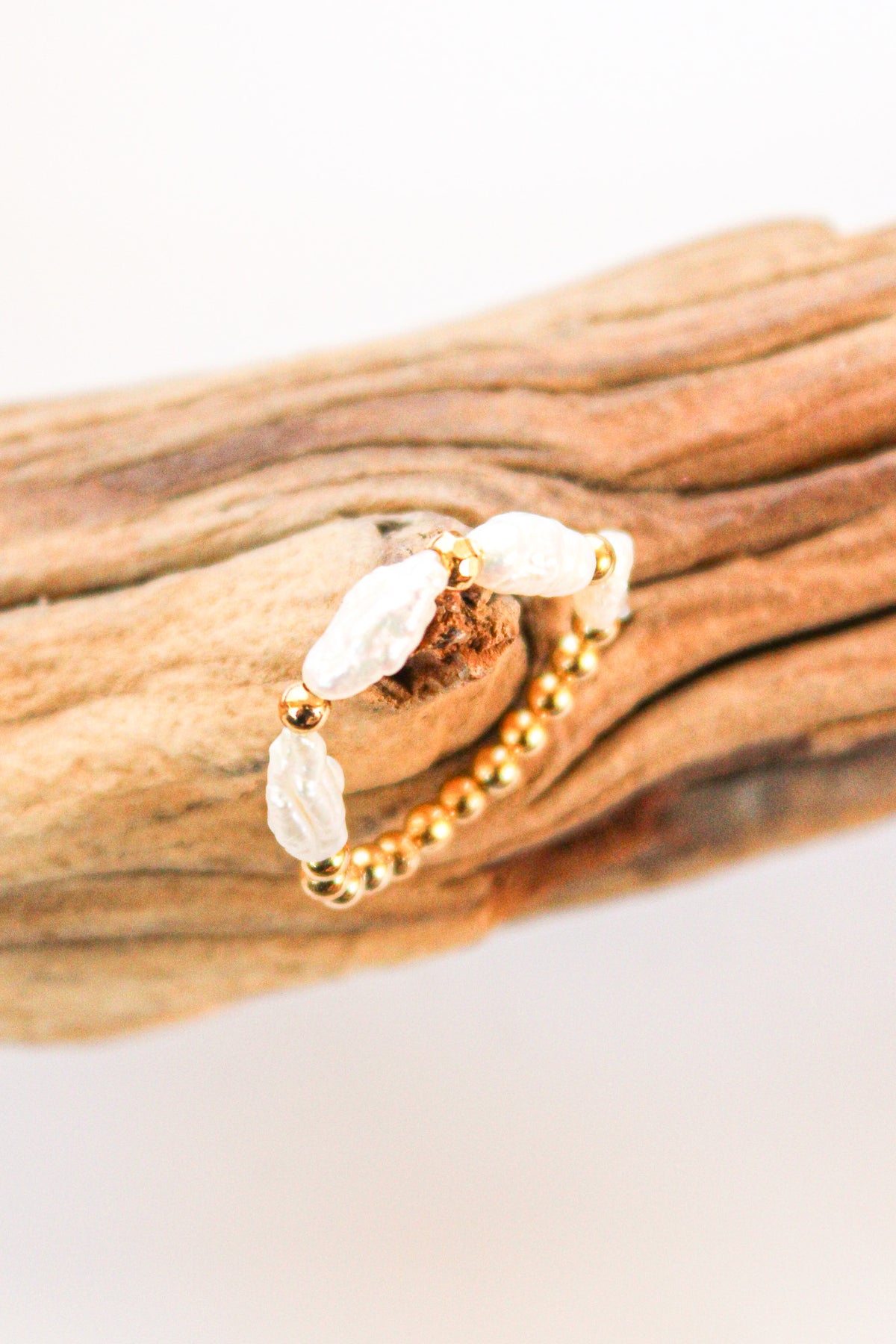 La Perla Scattered Pearl Ring | Shop Bali Queen