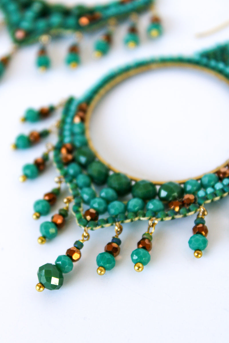 Bollywood Thai Chandelier Earrings | Shop Bali Queen
