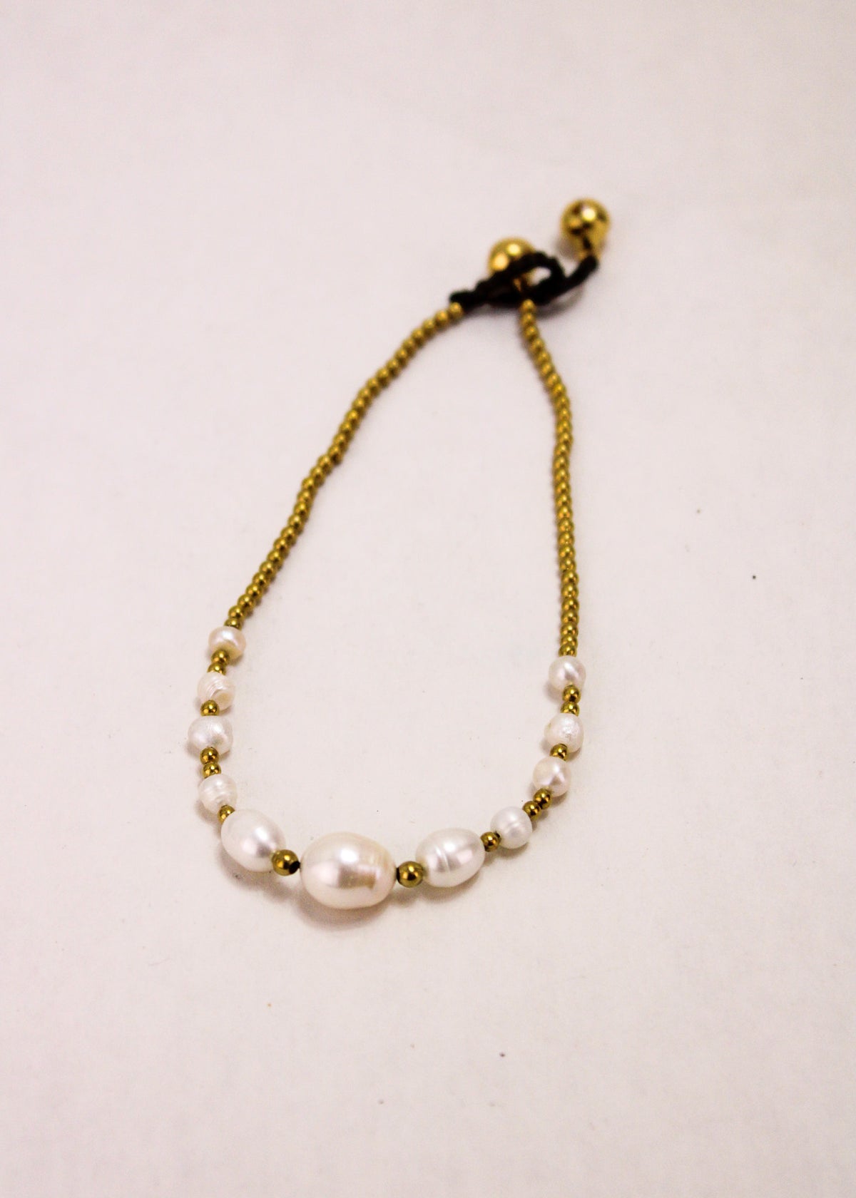 Freshwater Pearl Single Charm Anklet