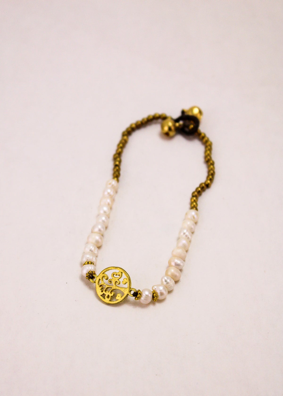 Freshwater Pearl Single Charm Anklet