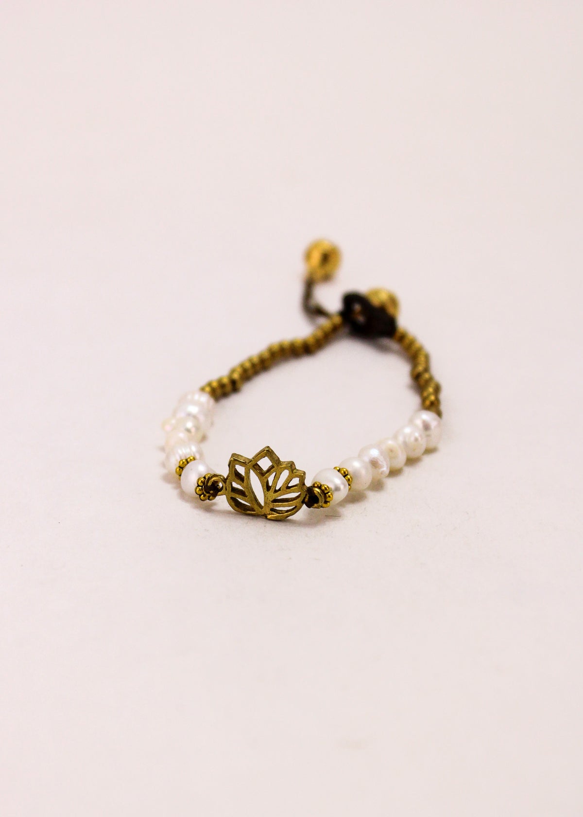 Freshwater Pearl Single Charm Bracelet