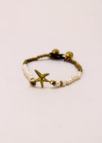 Freshwater Pearl Single Charm Bracelet