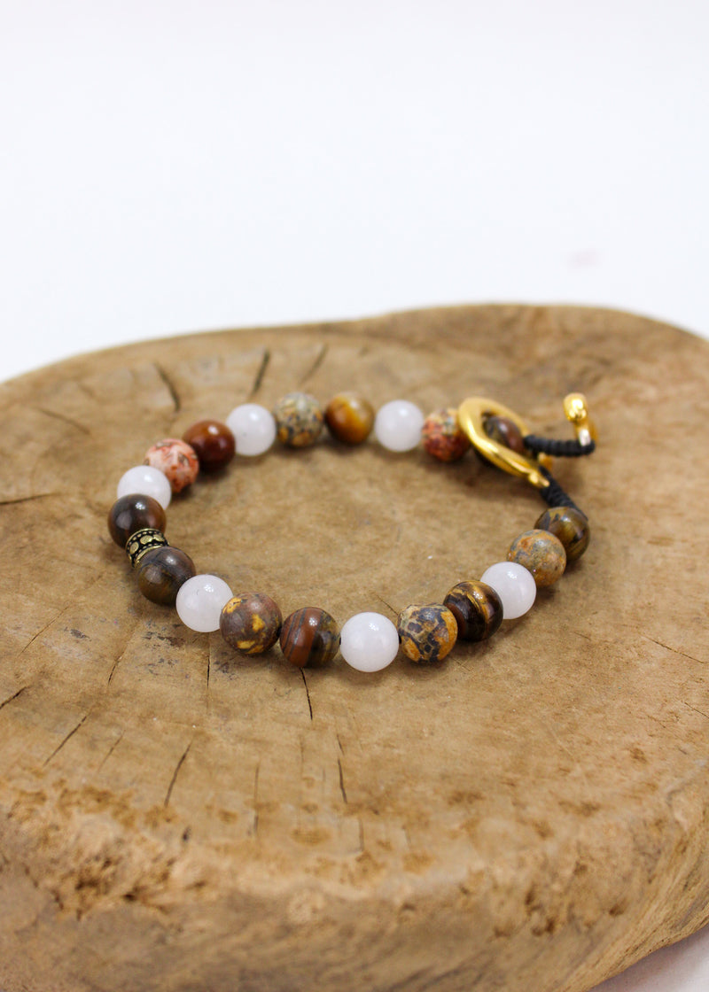 Unisex Stone Toggle Bracelet | Shop Bali Queen