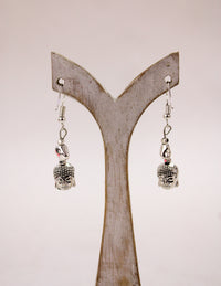 Buddha Head Alloy Earrings