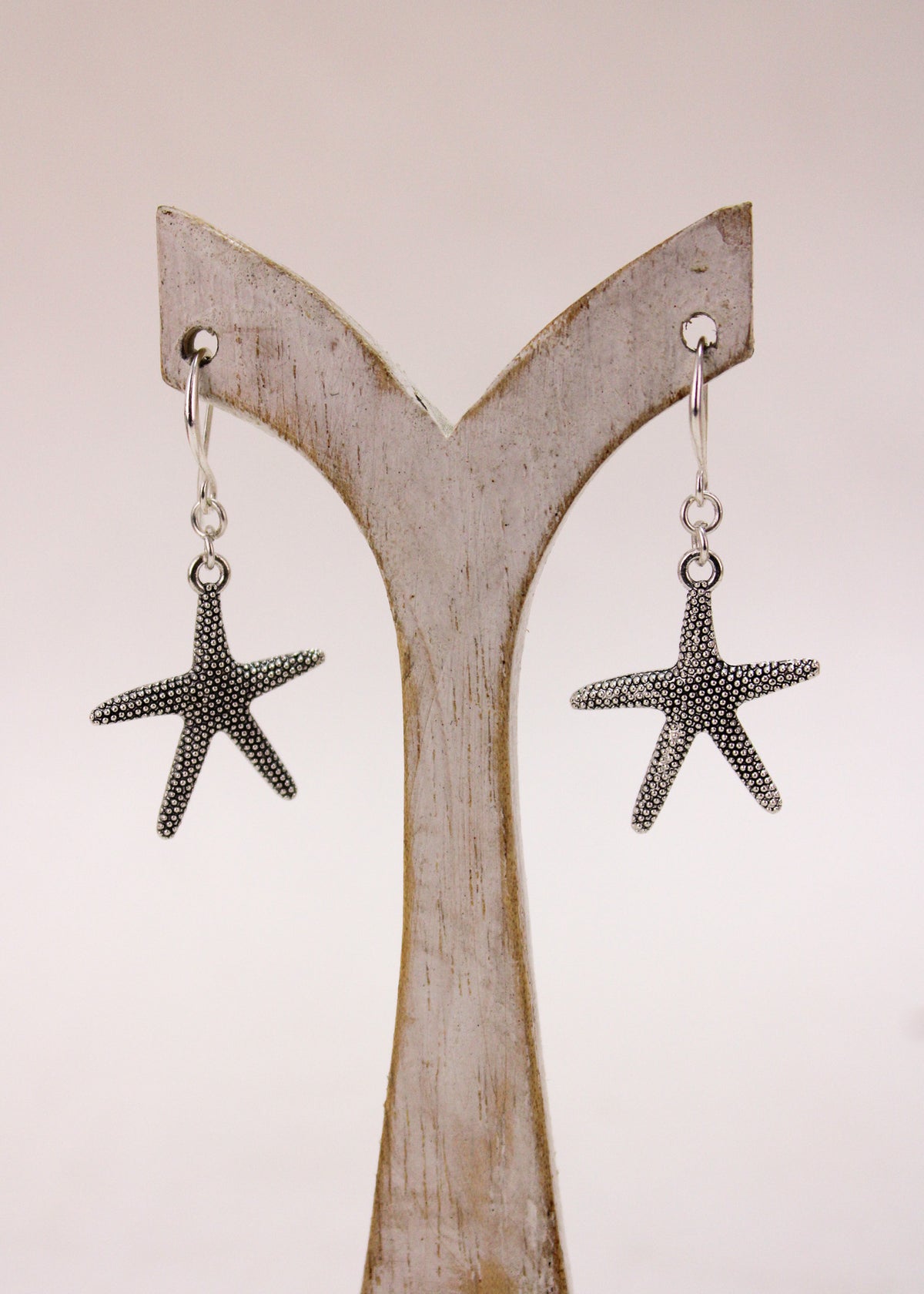 Lg Starfish Alloy Earrings