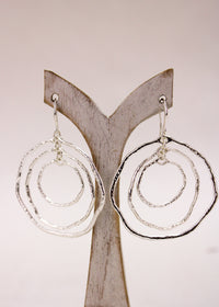 Lady of the Rings Alloy Earrings